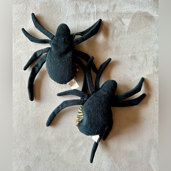 Beanie Baby “Spinner” Spiders. Pair of 2. Clean used condition. Fast shipping. - Picture 3 of 5
